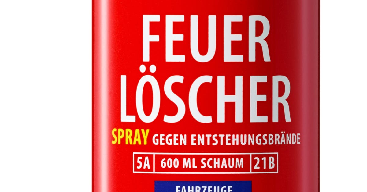 Feuerlöscherspray Fahrzeuge - Feuerlöscher-Spray - Shop