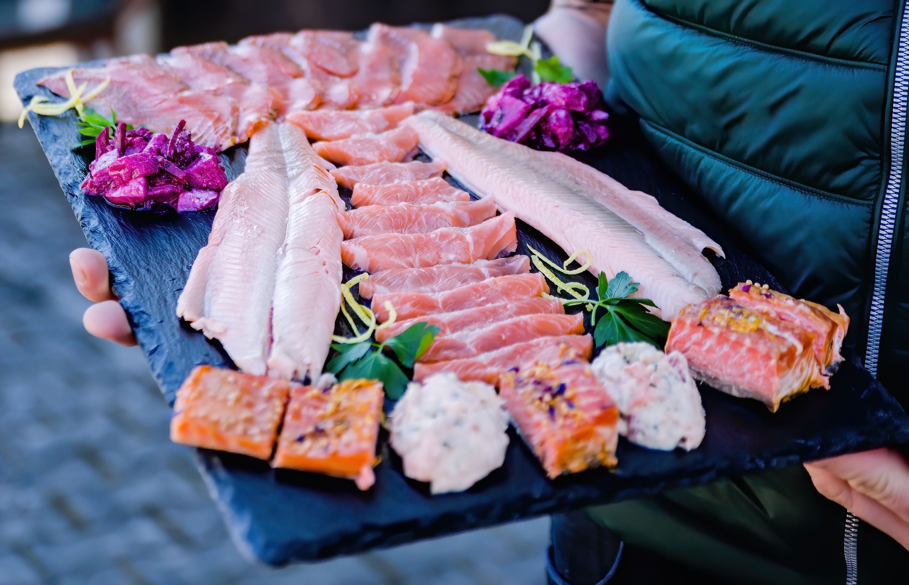 Räucherfischsalat &amp;quot;Frühling&amp;quot; mit Mandarine - Fischsalat - Online-Shop ...