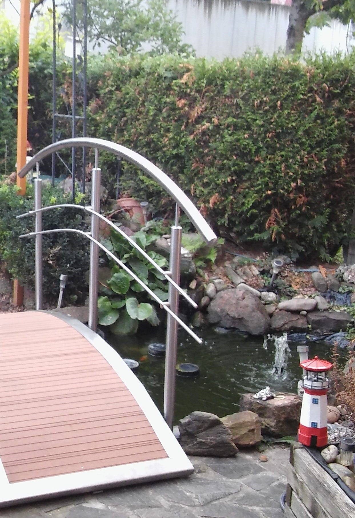 36+ Kleine Teichbrücke Metallsteg Im Garten Edelstahl, Naturagart