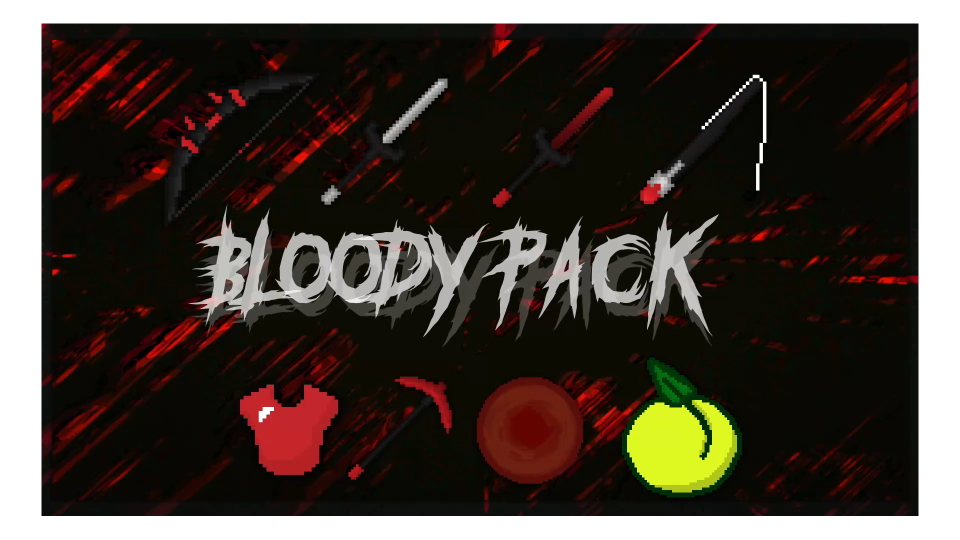 BloodyPack ( Red x64x ) Minecraft Texture Pack