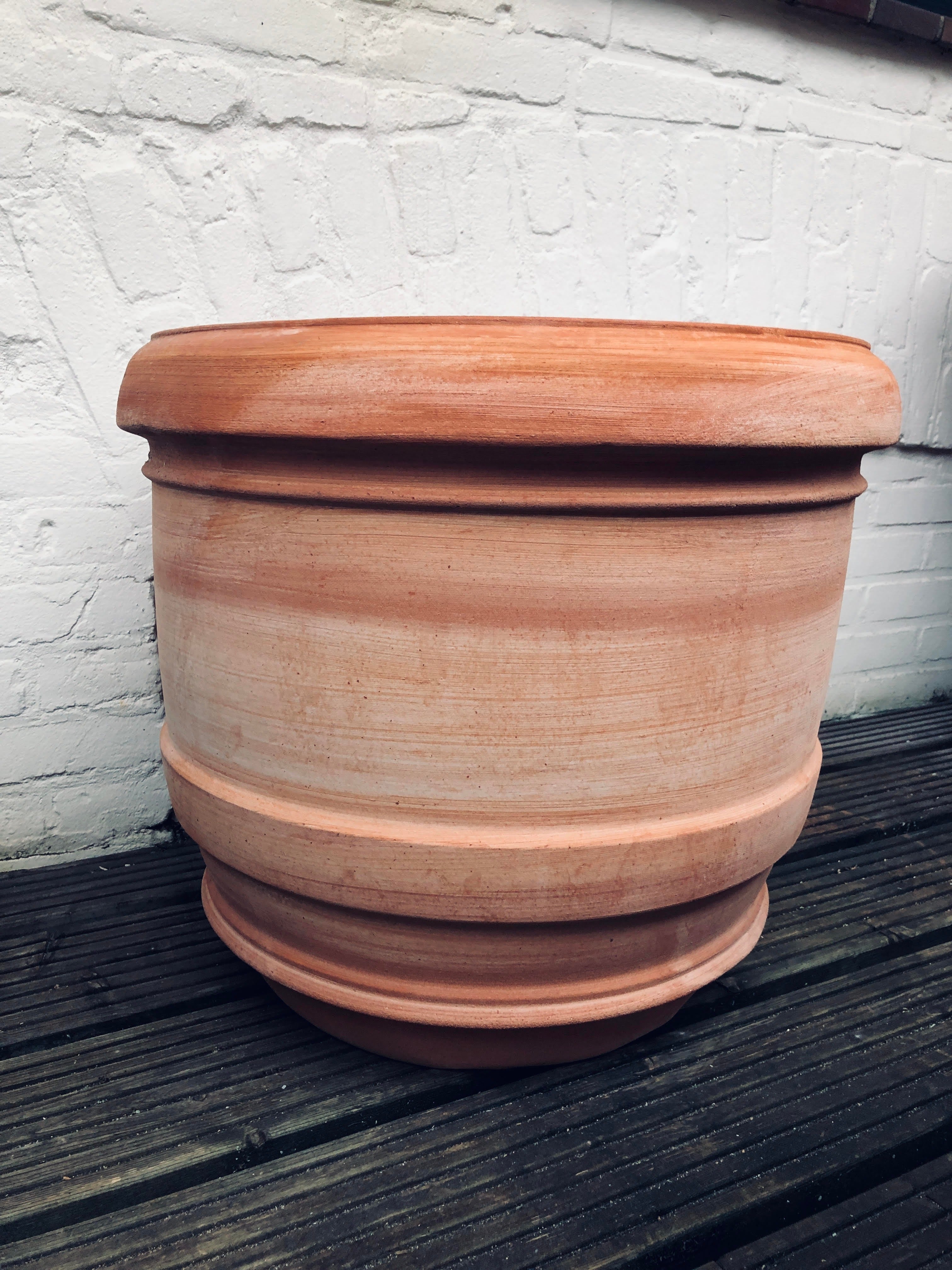 Terracotta Pot Rond (50 Cm) - Webshop | Certaldo Terracotta