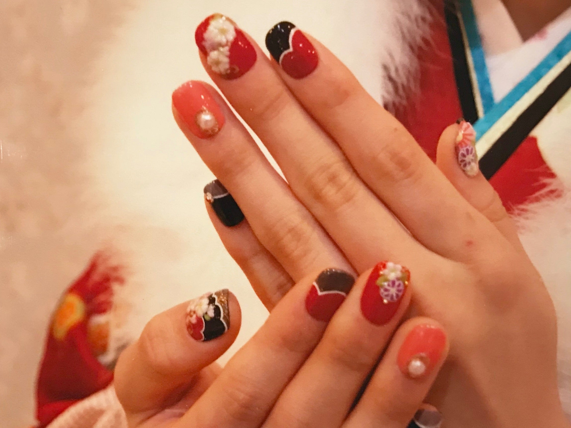 成人式ネイル - NAIL DESIGN | 新潟市万代ネイルサロン - deaflora nail salon -