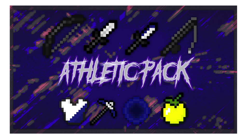 AthleticPack ( Blue x16x ) Esport Minecraft Texture Pack