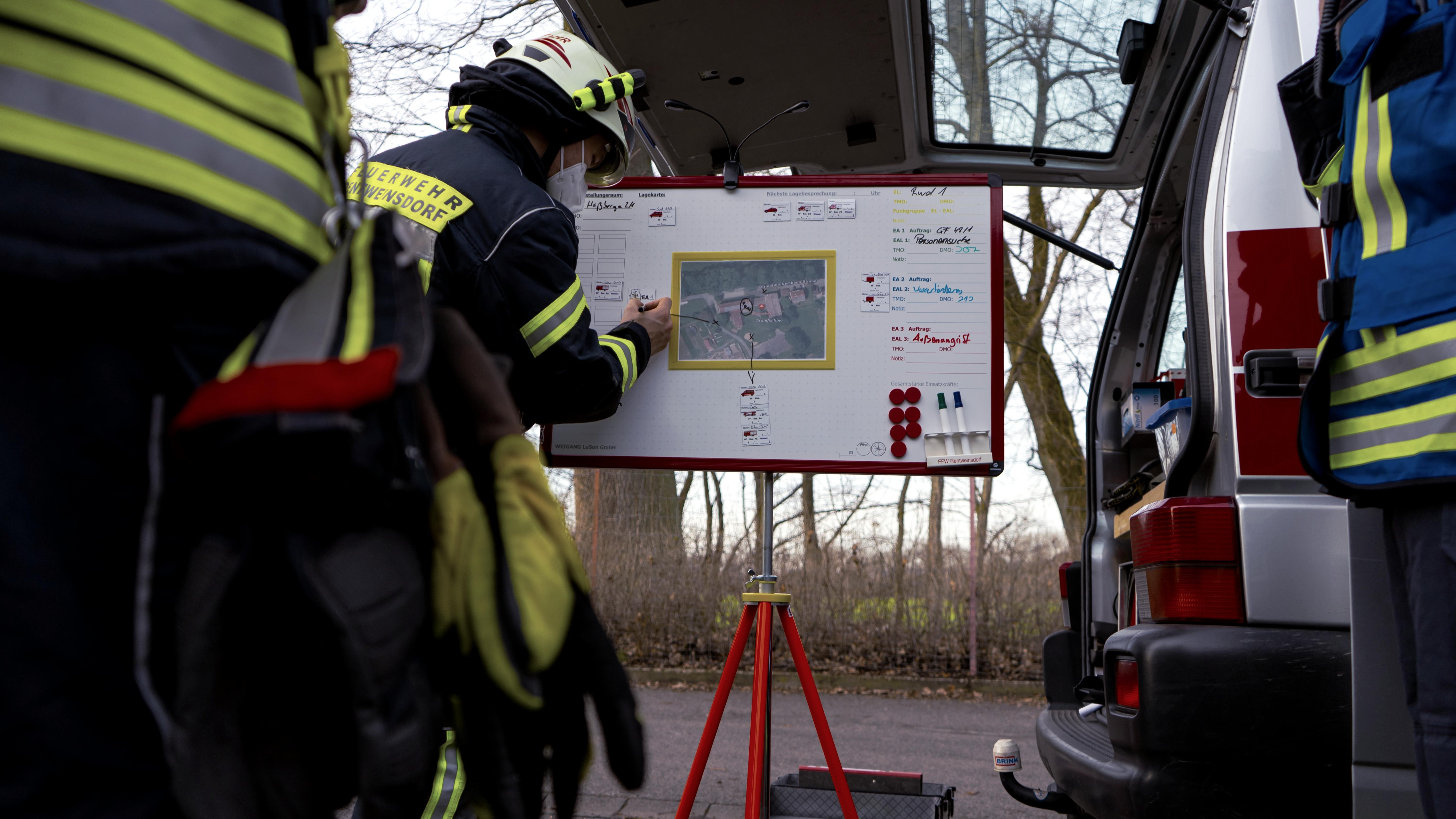 Einsatztaktiktafel Feuerwehr - Feuerwehr - Produkte | WEIGANG LuSon GmbH