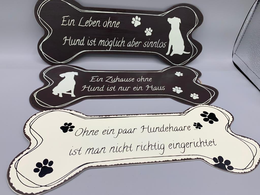 Hunde Sprüche Schilder, Sprüche & Rahmen Shop Meine Galerie