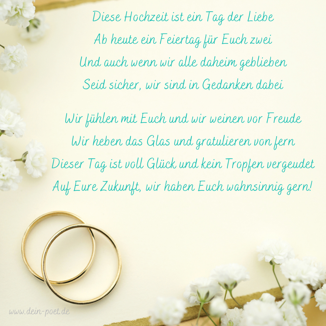 Hochzeitspoesie Gedicht schreiben lassen