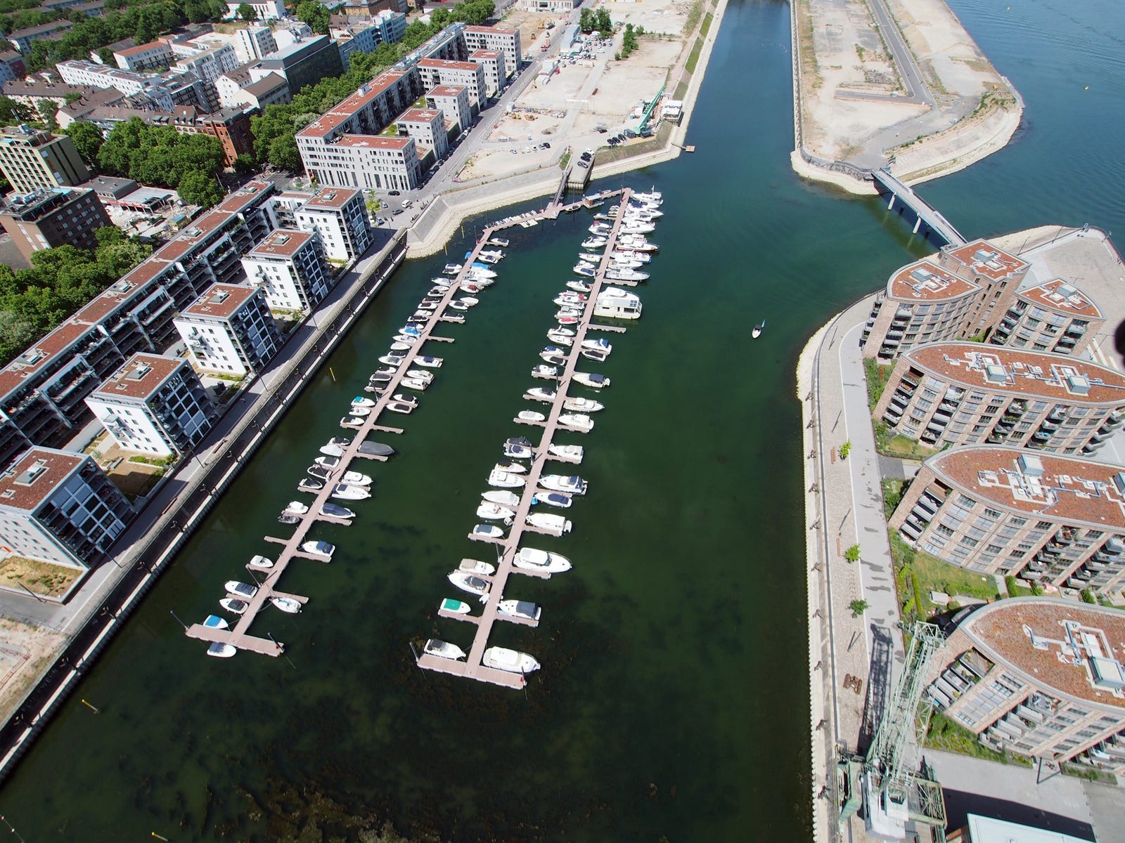 Ihr Liegeplatz Marina Zollhafen Mainz