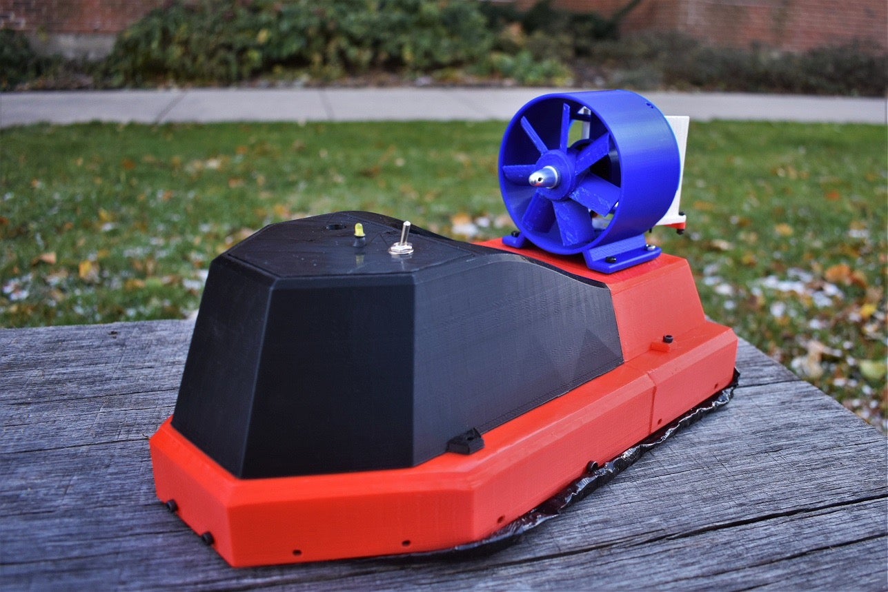 3D Printed Hovercraft - Projects | Yerim Lee