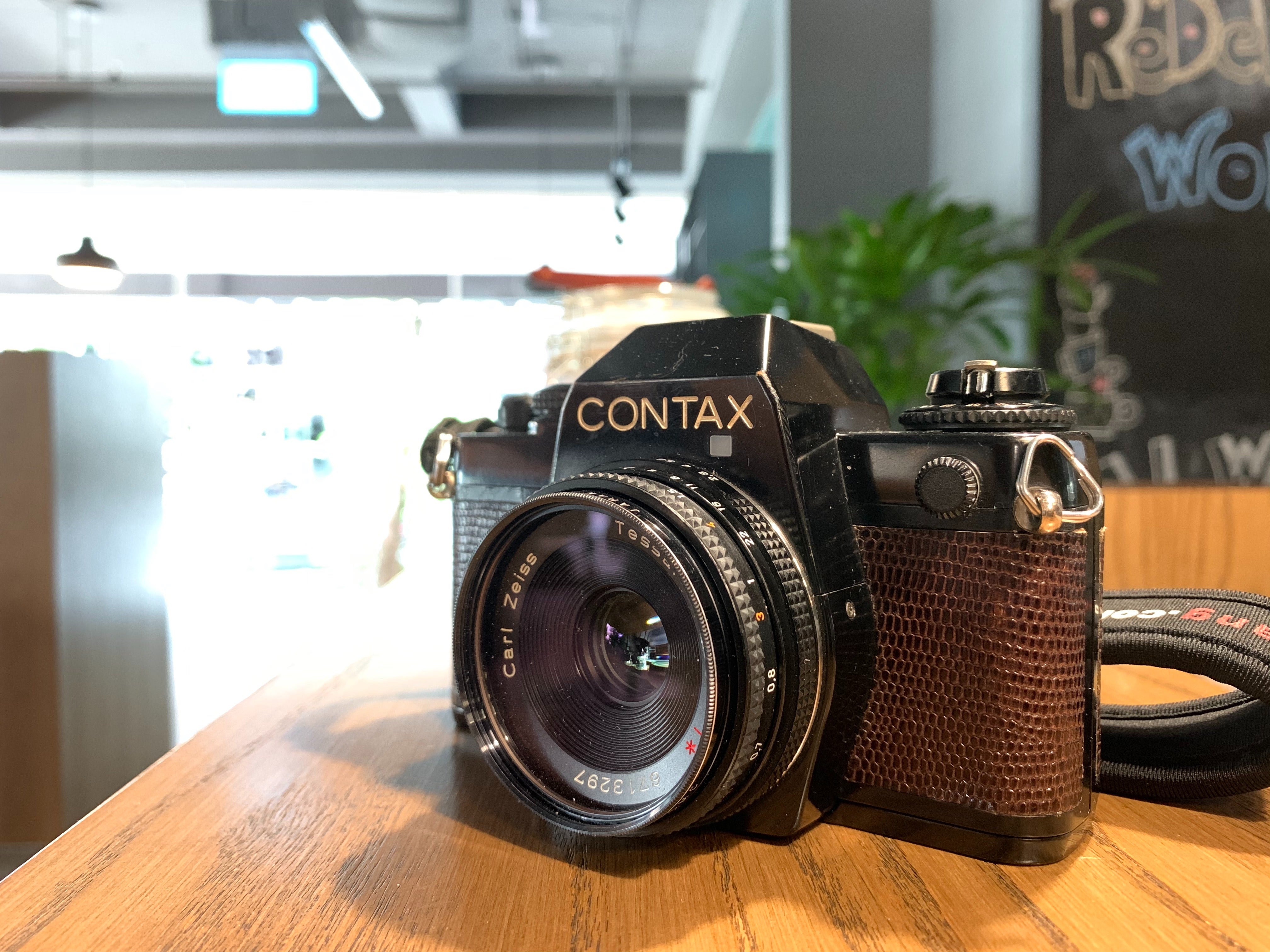 CONTAX 139quartz Carl Zeissレンズ付き