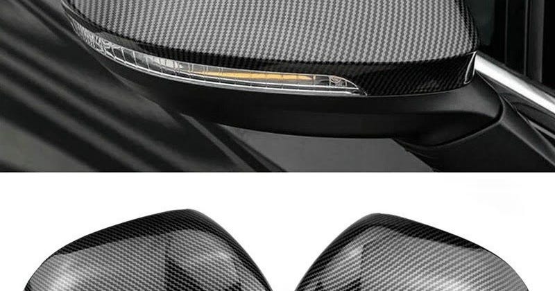 Golf MK8 Ersatz-Außenspiegelabdeckungen aus Kohlefaser (2019+)