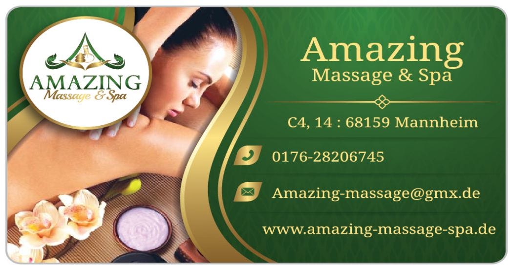 Kontakt Amazing Massage And Spa Mannheim