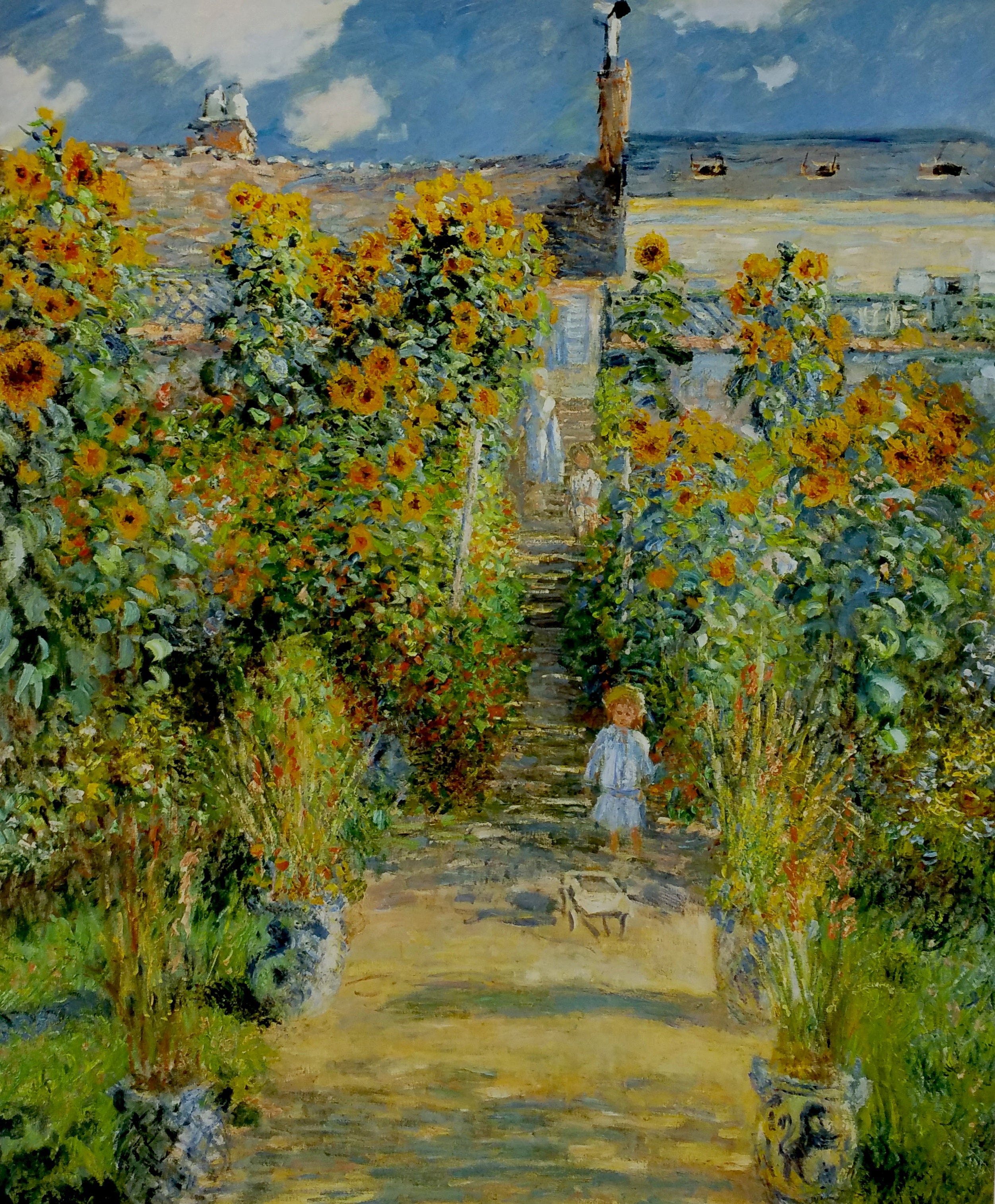 Claude Garten in Vétheuil Kunstdrucke Shop Galerie