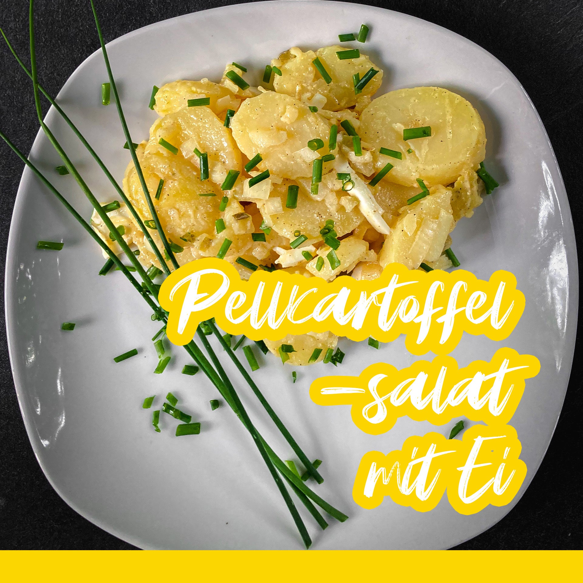 Pellkartoffelsalat mit Ei - Veggie | Cooks-Report.de