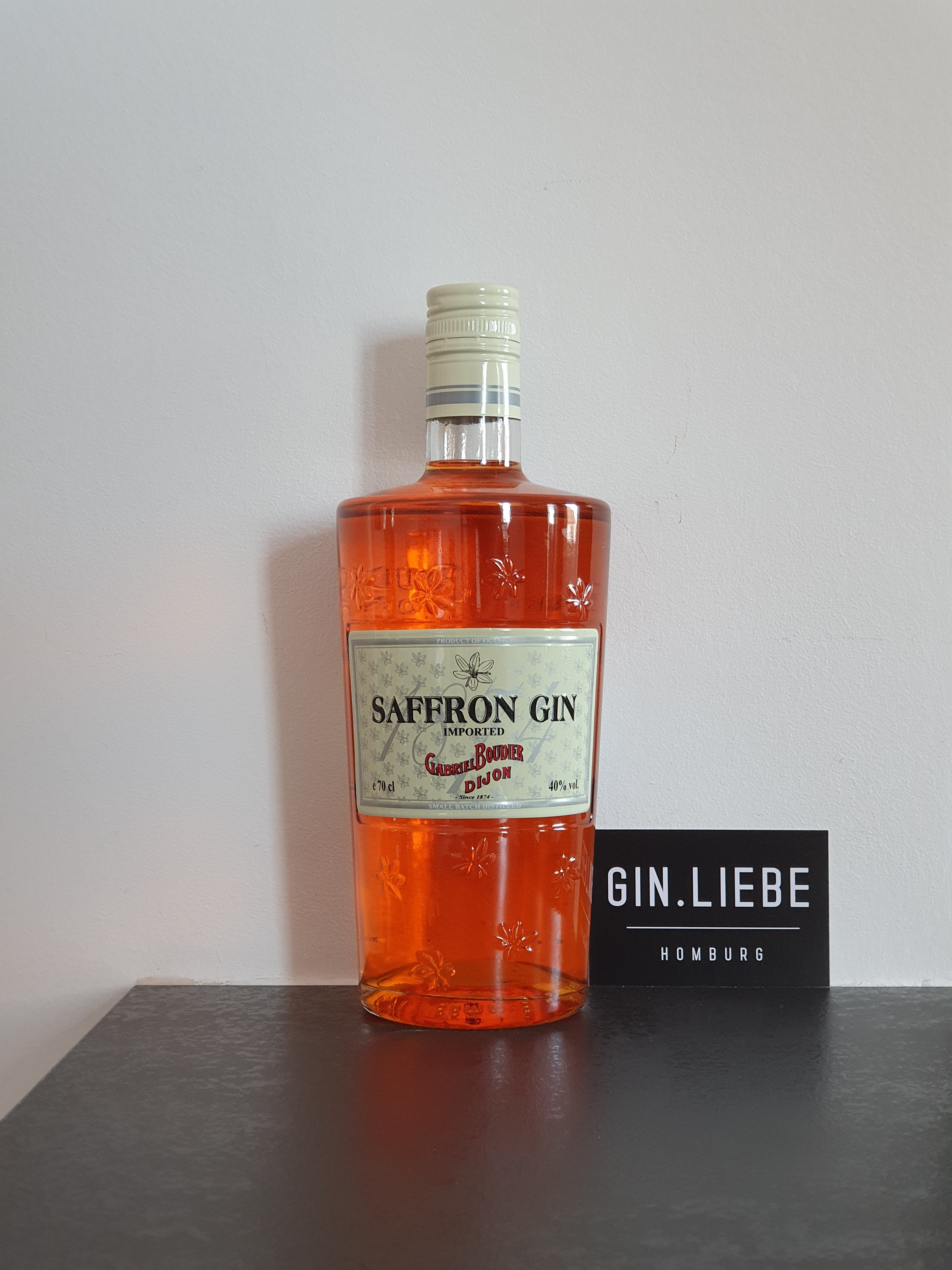 Saffron Gin Bottles Shop Gin Liebe Saar Gmbh