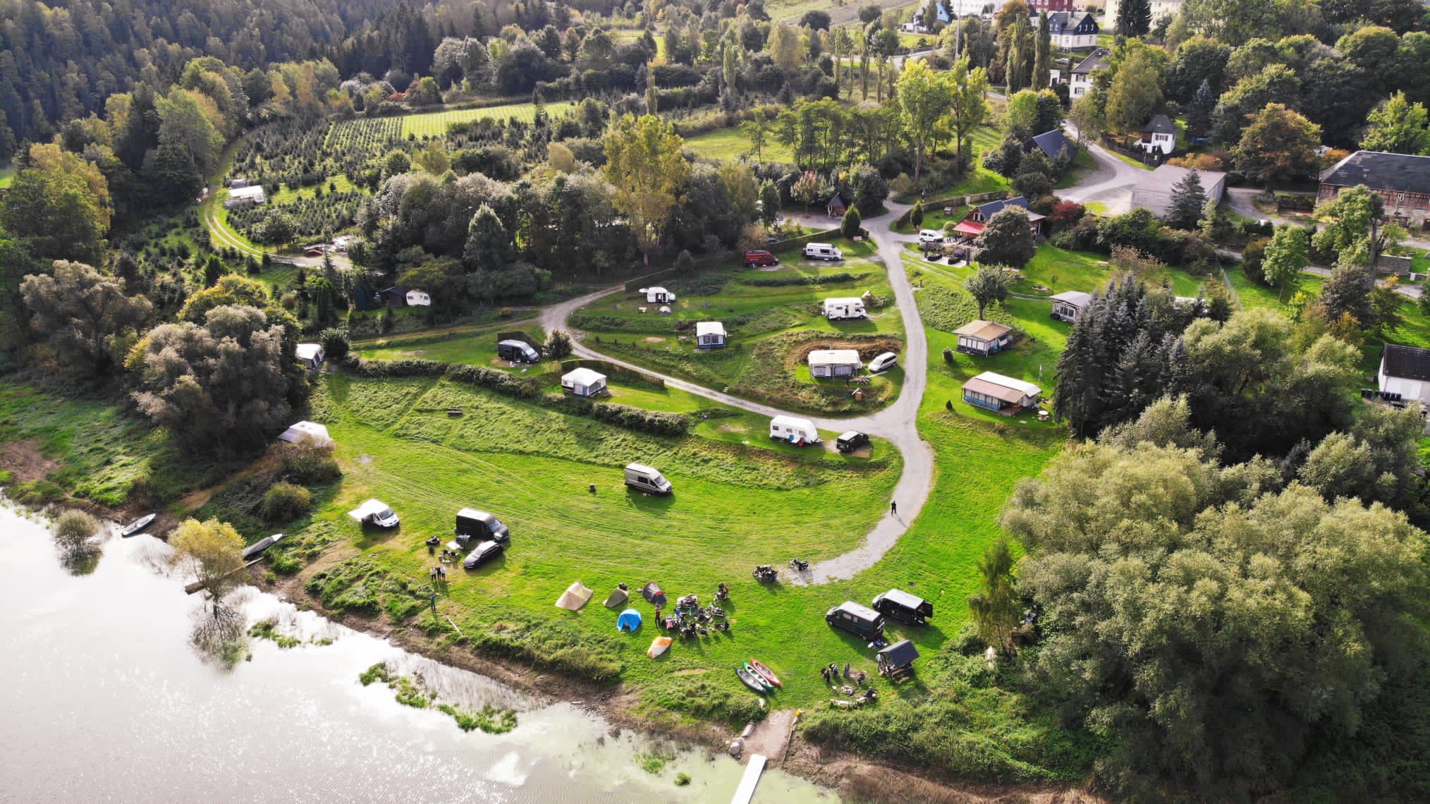 Campingplatz Harra Campingplatz am Trepplesfelsen