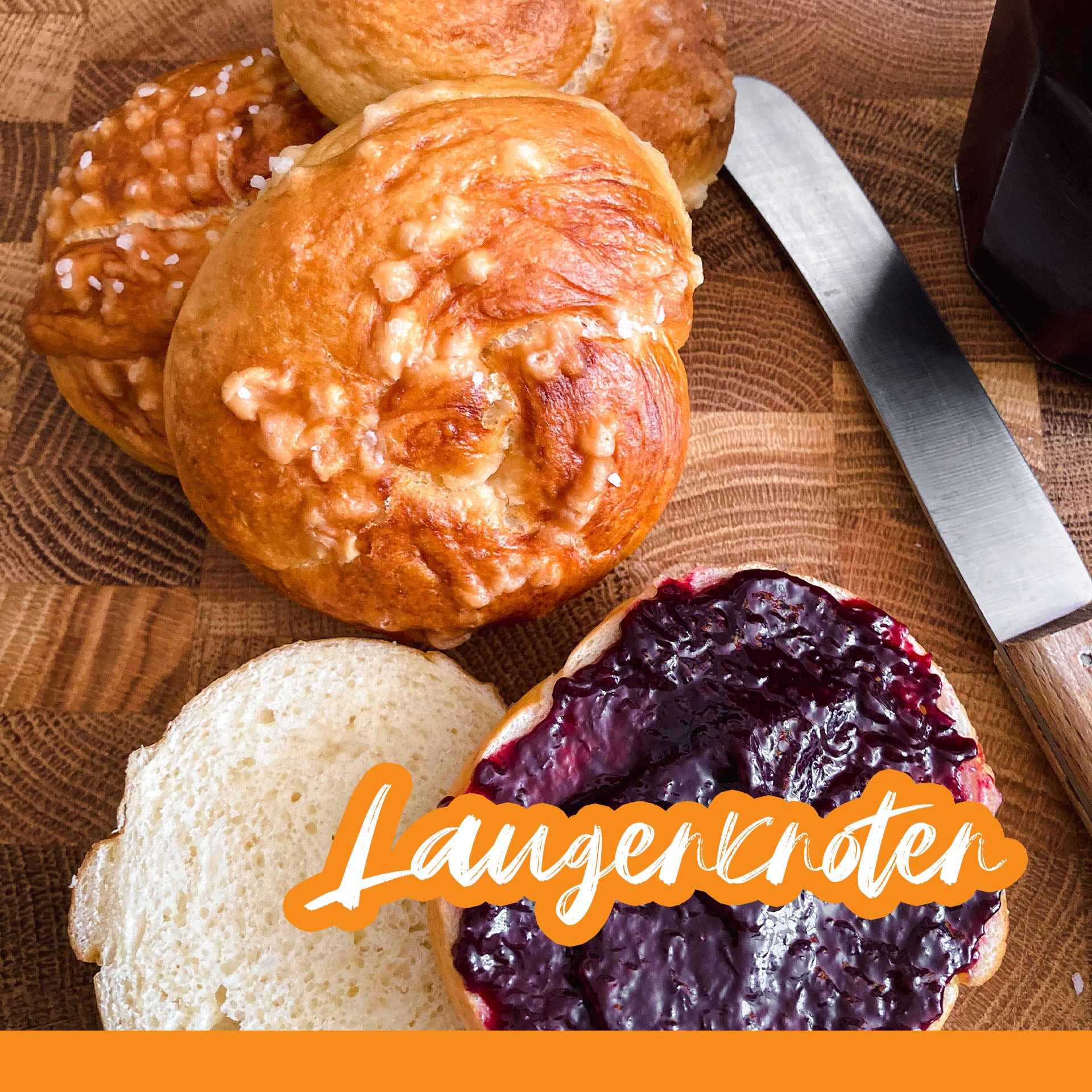 Laugenknoten - Backen | Cooks-Report.de