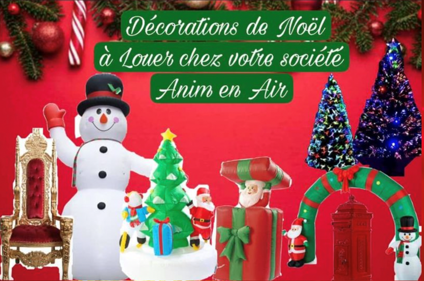 Animation Arbre de Noél Jeux & Animations Anim En Air Location