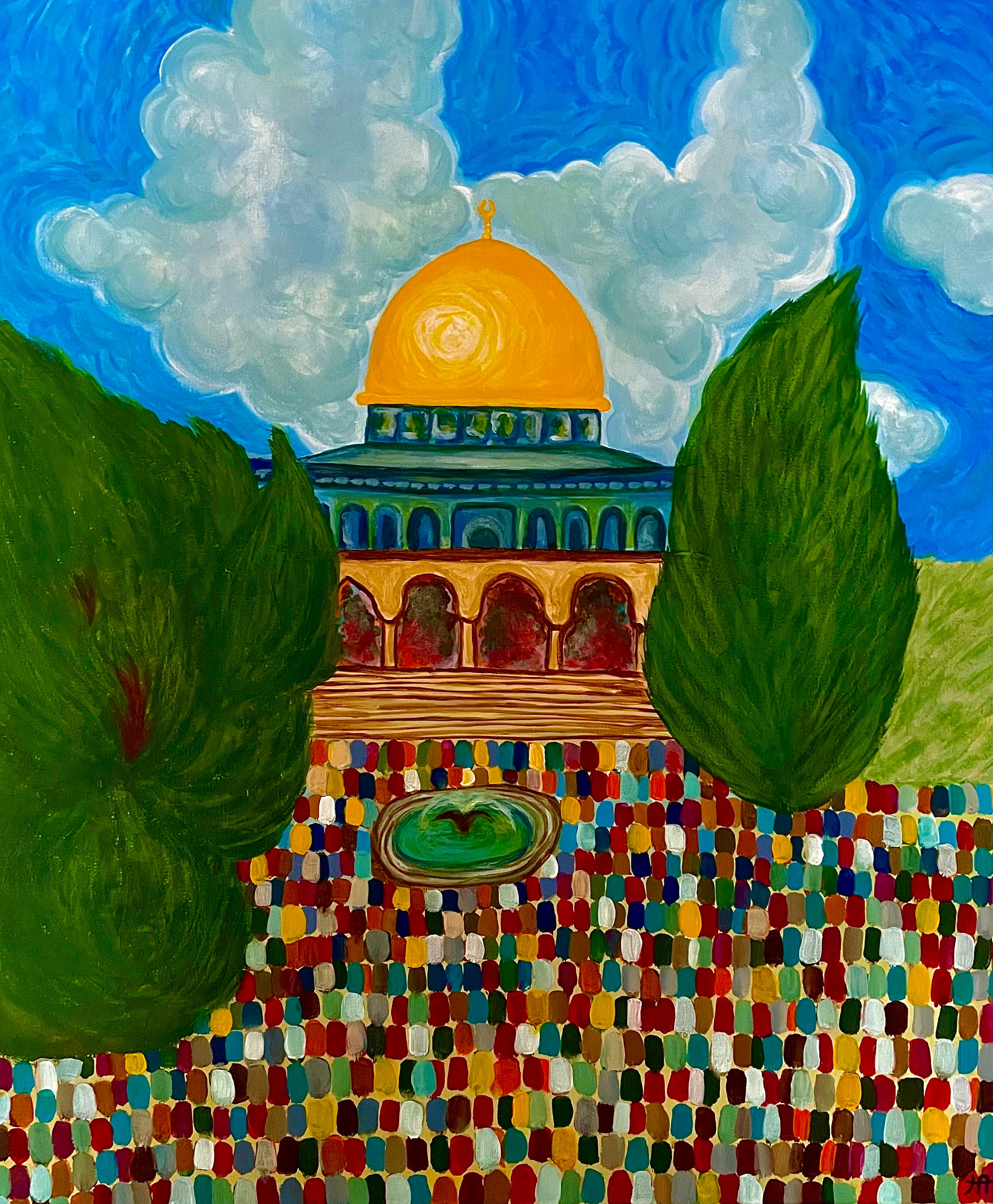 Halima Aziz- Original art prints and posters | Palestinianartist