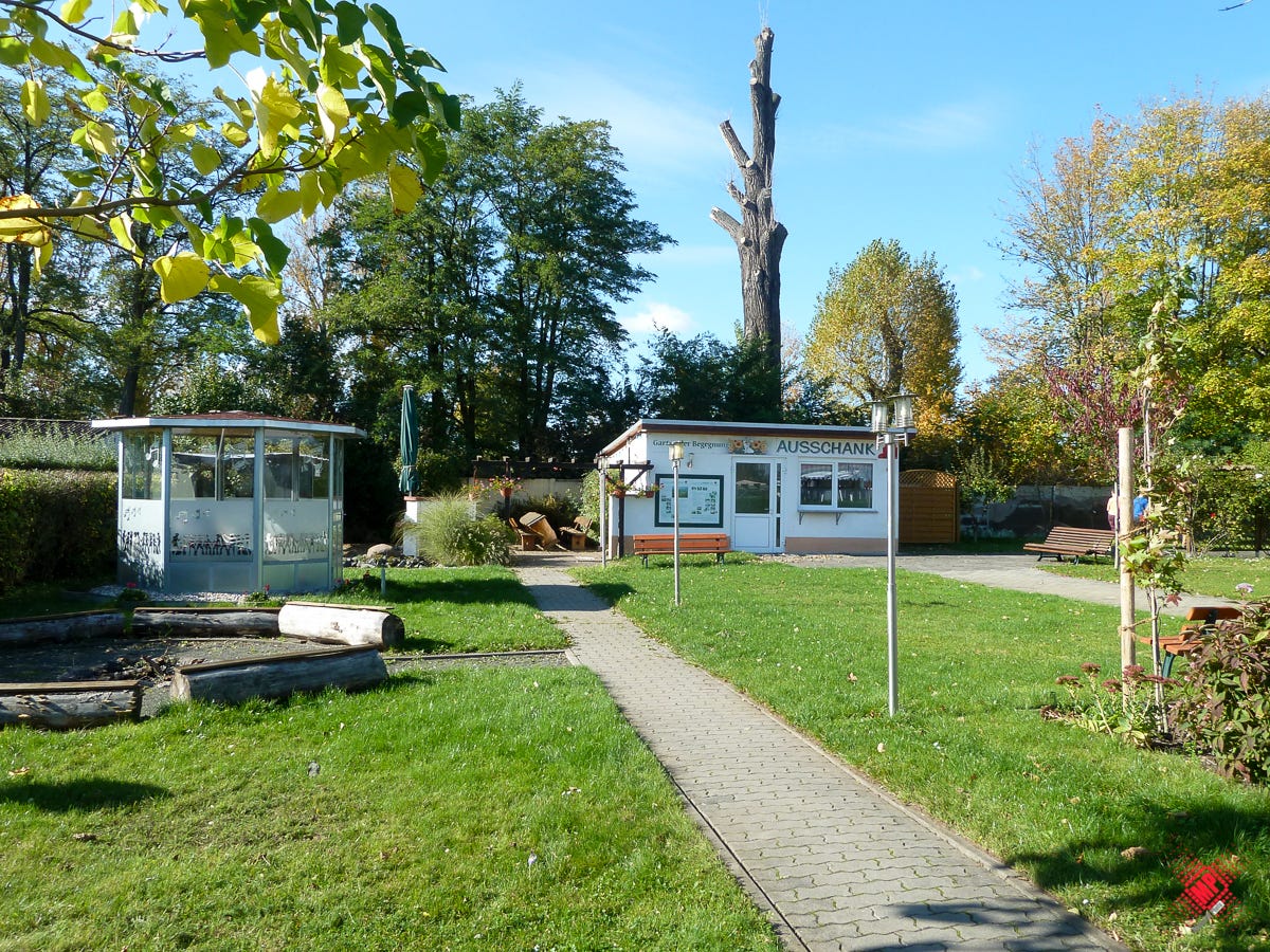 Schaukasten Freie Gärten Kleingartenverein 'Seilbahn' Leipzig e. V