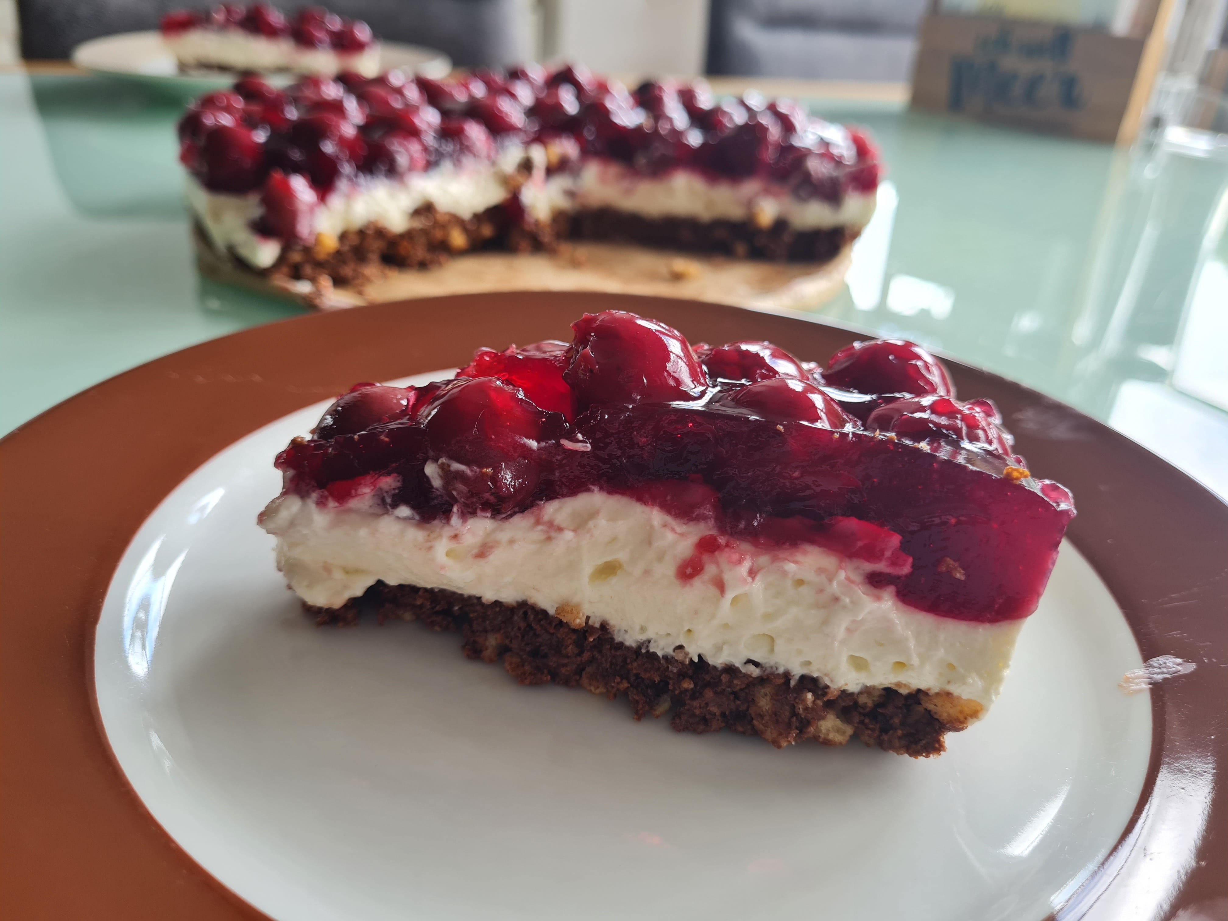 Schoko-Kirsch-Torte ohne Backen - 23 cm Springform - Rezepte | Sarah ...