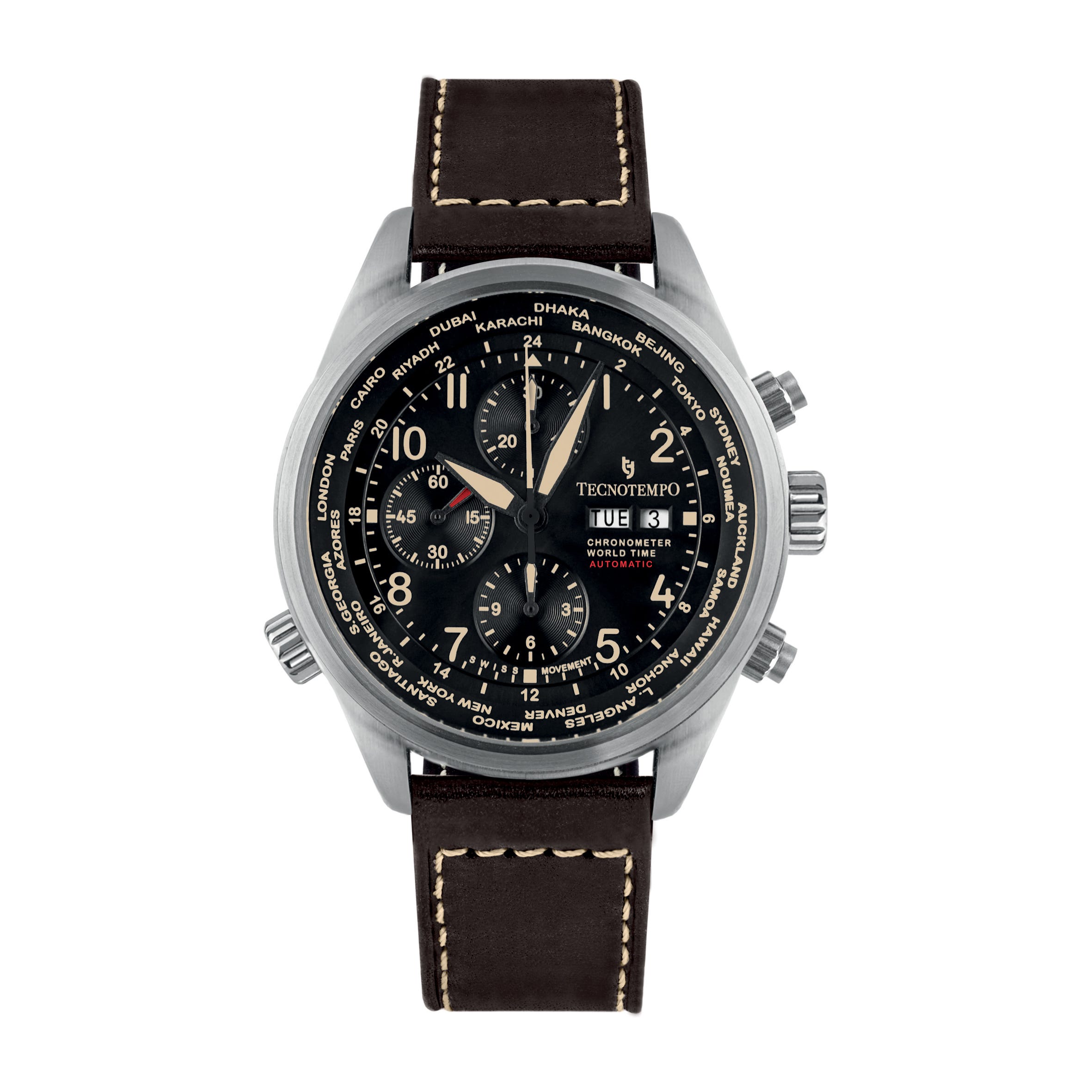 SWISS AUTOMATIC CHRONOGRAPH - Shop online | Tecnotempo watches