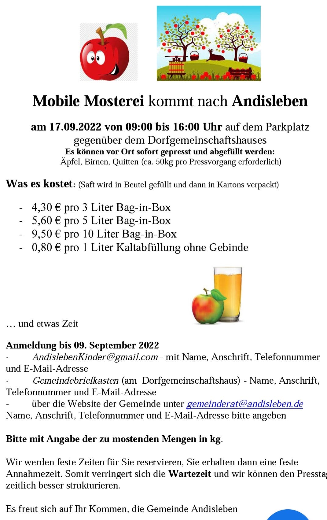 Gemeinnützig Andisleben