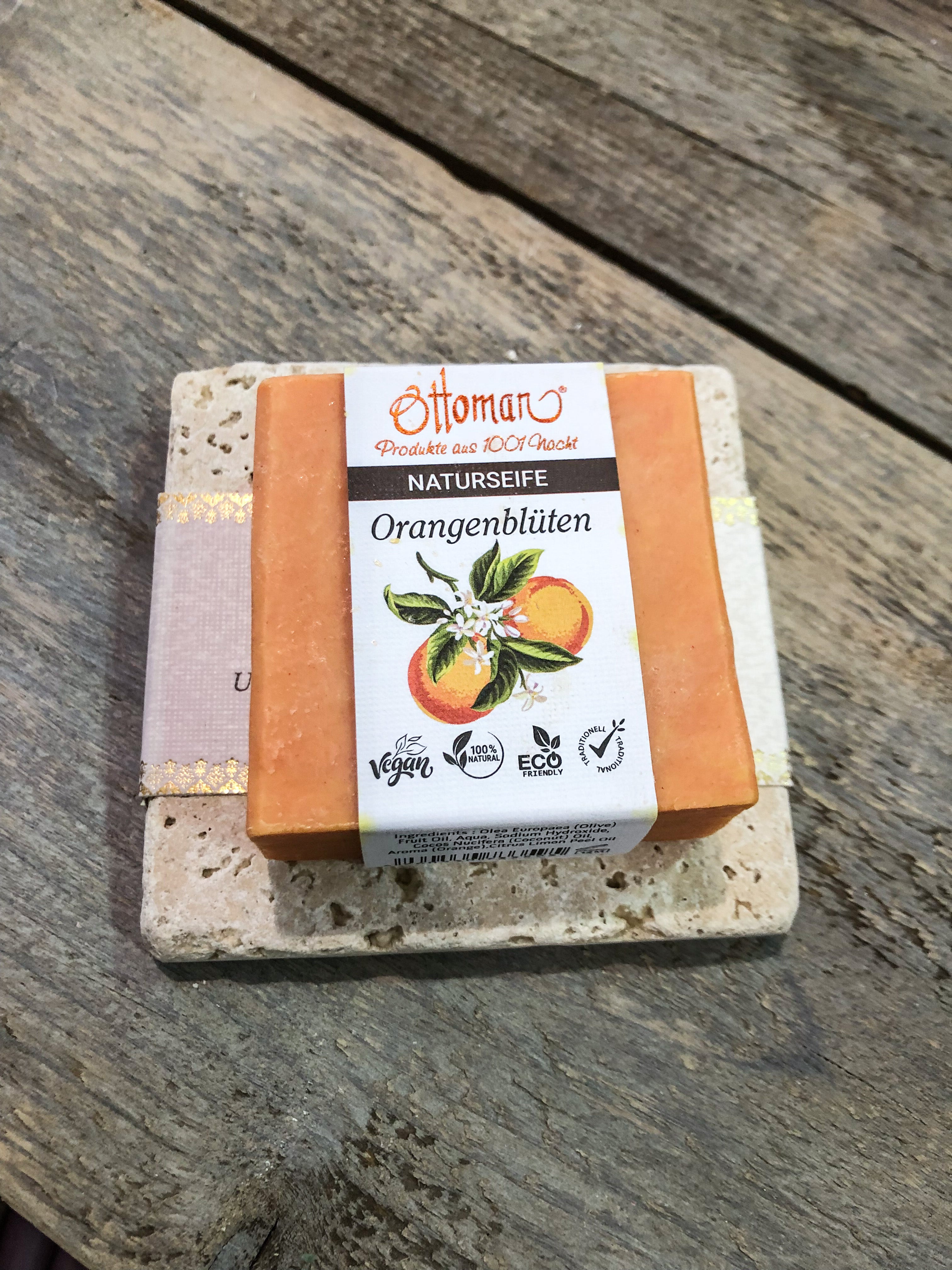 Natürliche Olivenölseife &amp;quot;Orangenblüten&amp;quot; von Ottoman - Seifen - Shop ...