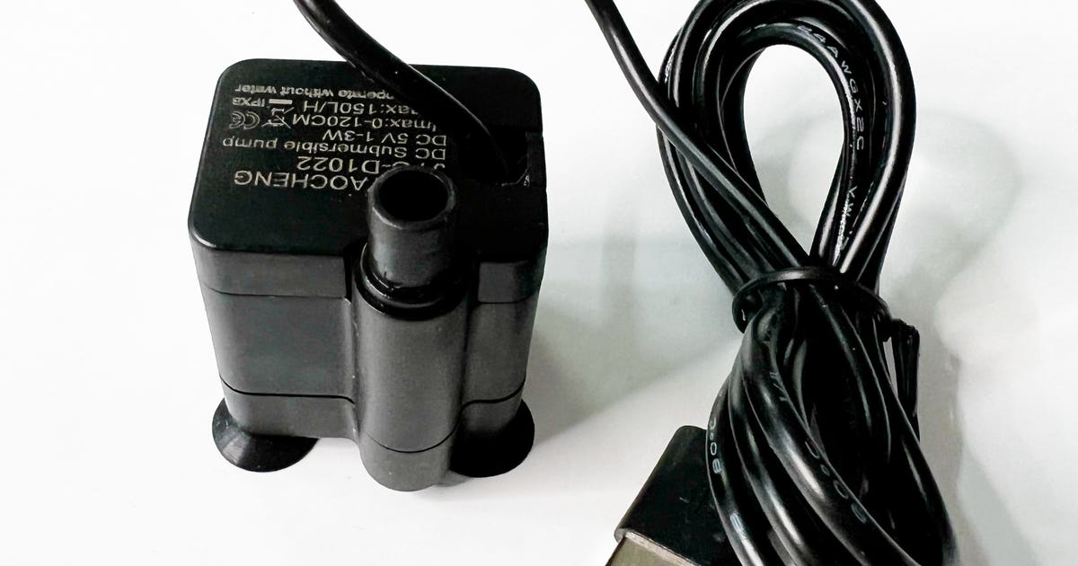 USB Mini Pumpe, Niedrigwasserstand, 150l/Std. 3Watt - Technik - Shop