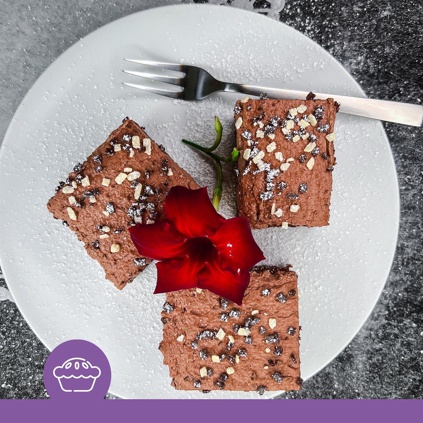 Schokokuchen mit Topping - Desserts | Cooks-Report.de