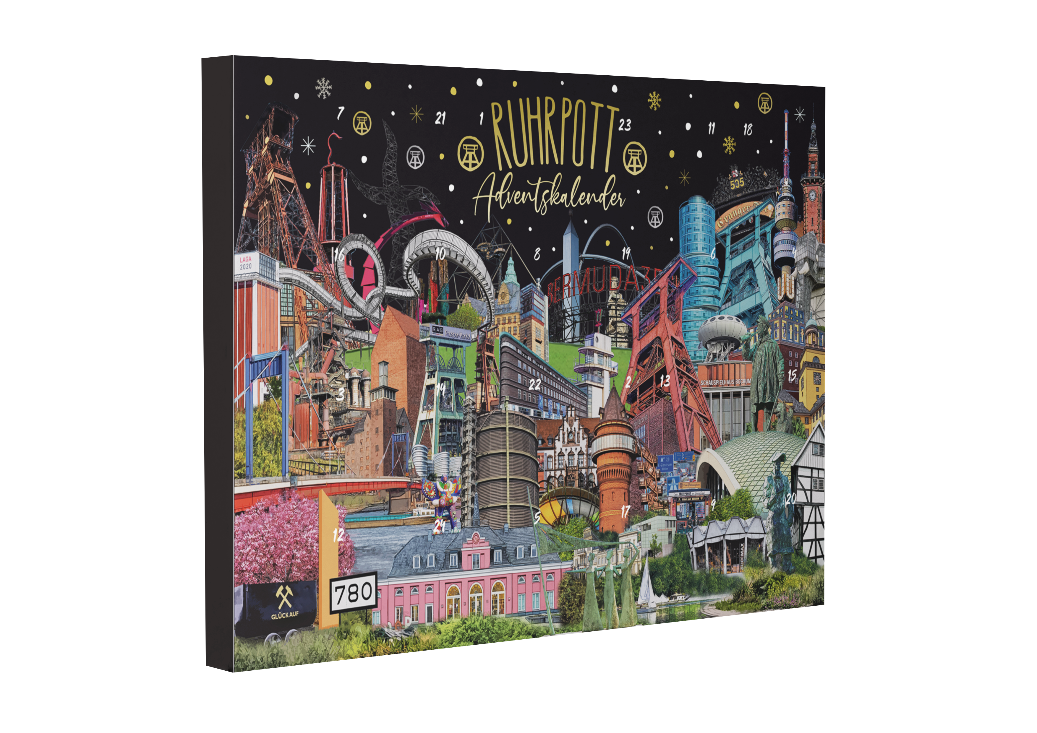 Ruhrpott Adventskalender mit Pralinen - Adventskalender - Shop ...