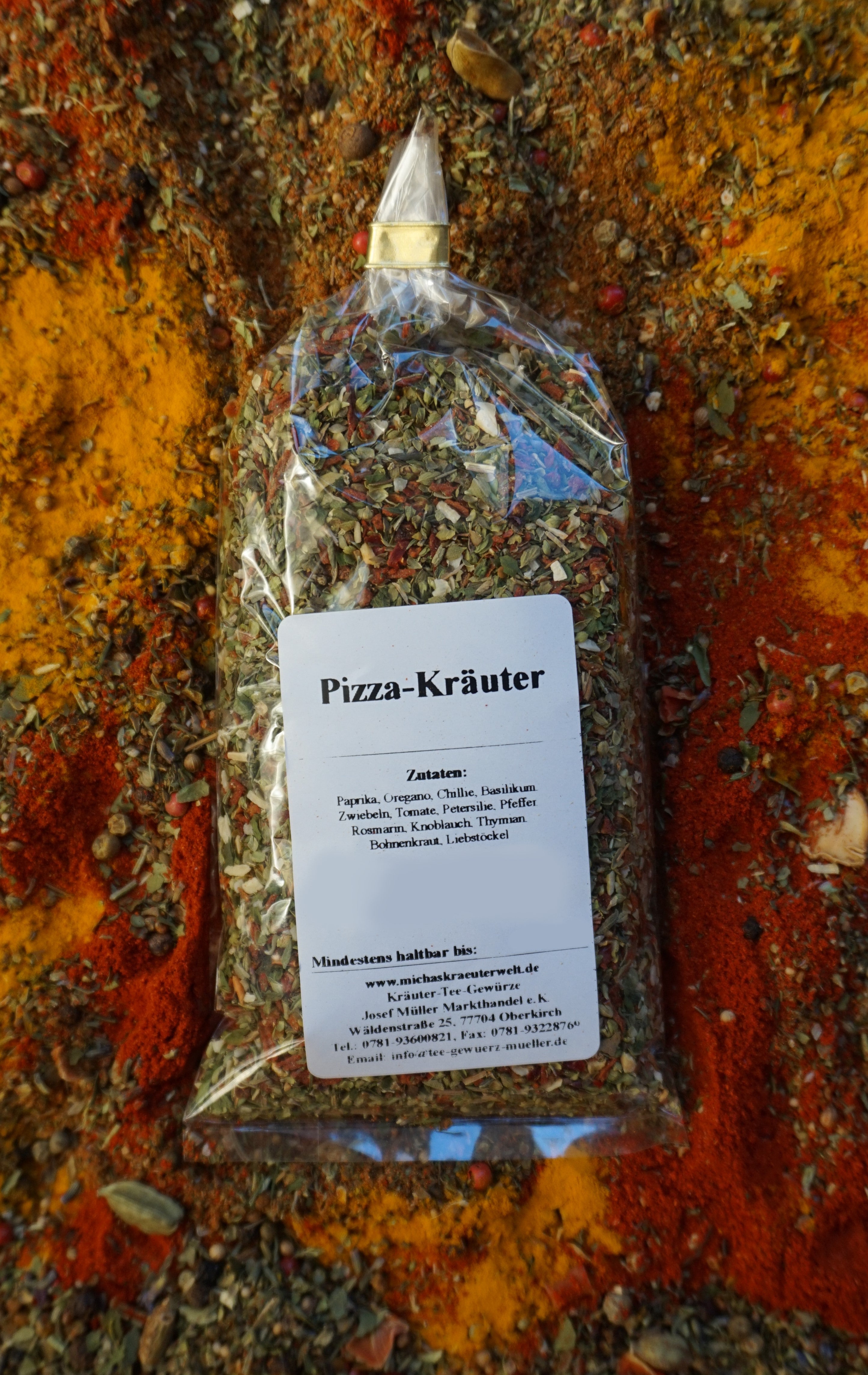 Pizza Kräuter - GEWÜRZE H-P - Shop | Micha&amp;#39;s Kräuterwelt