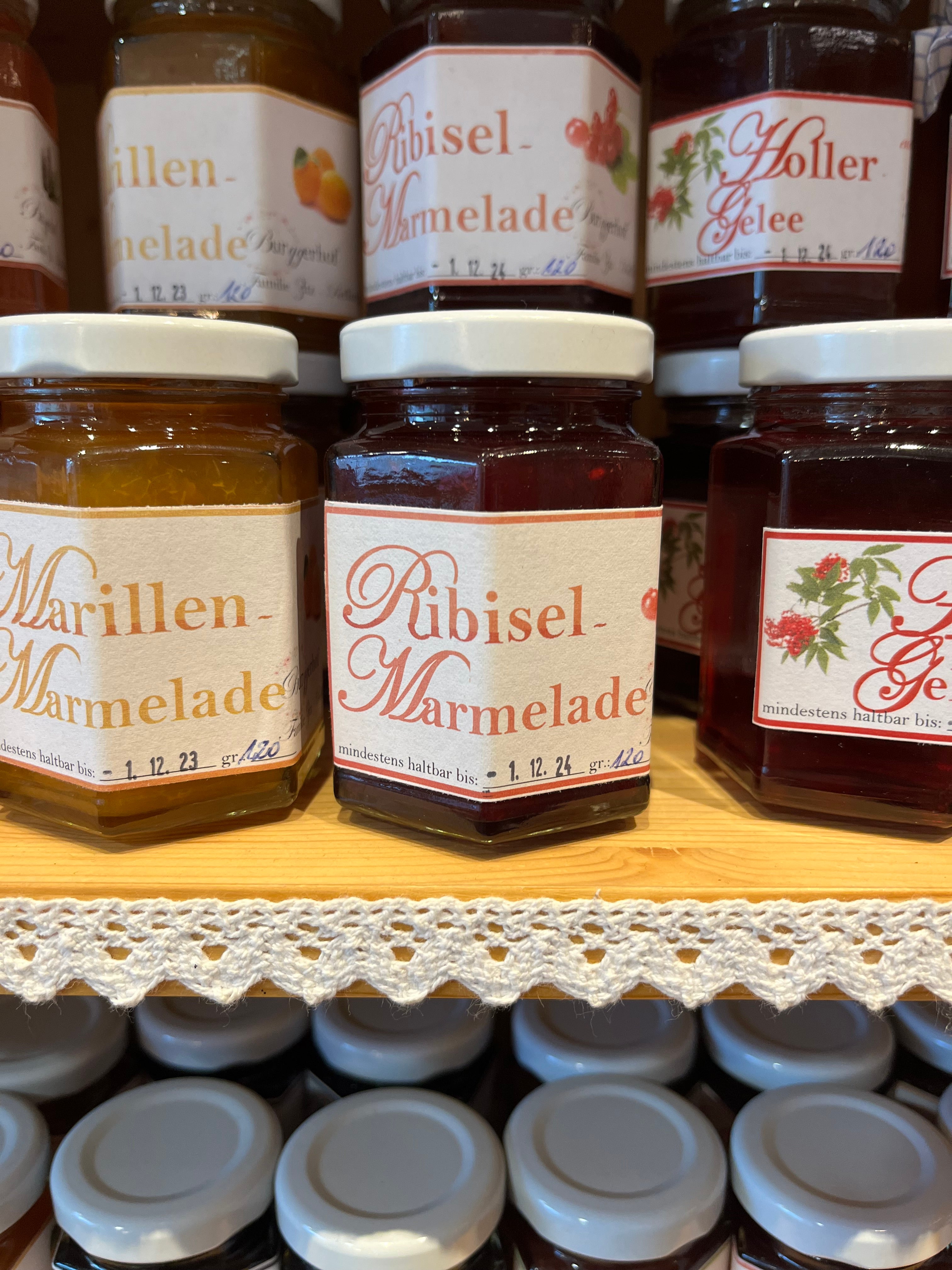 Ribisel Marmelade - Marmeladen &amp; Gelees - Shop | Burggerhof Familie Zitz