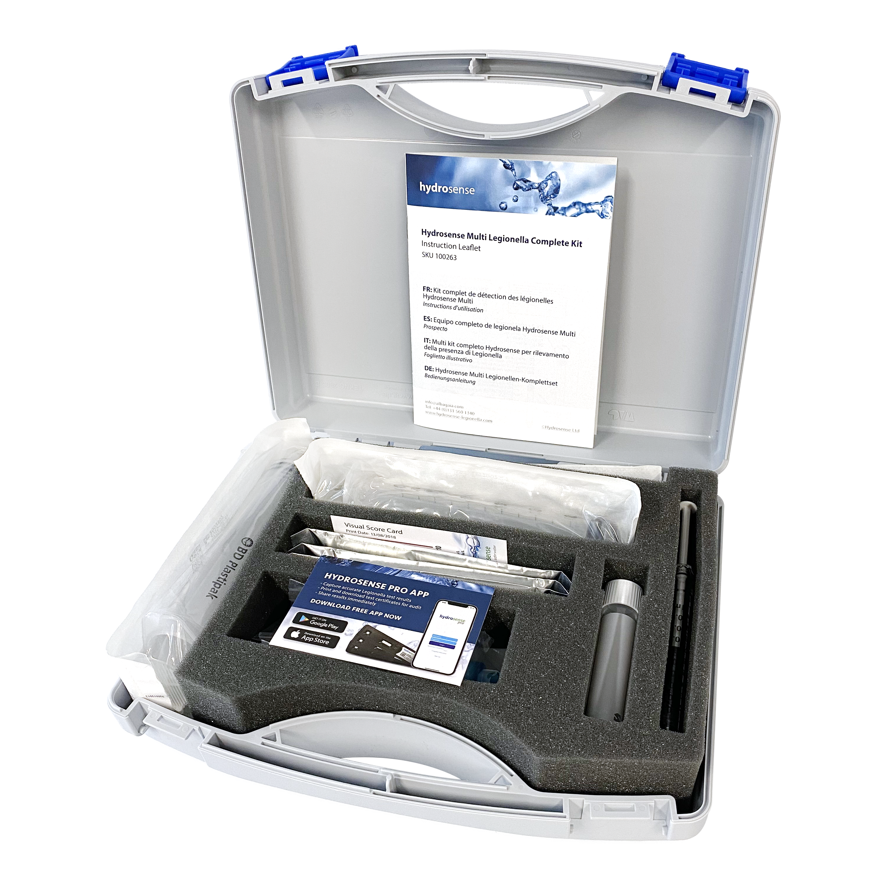 Hydrosense ONE Ultra Legionella Complete Kit - Webshop | H2Optimizer