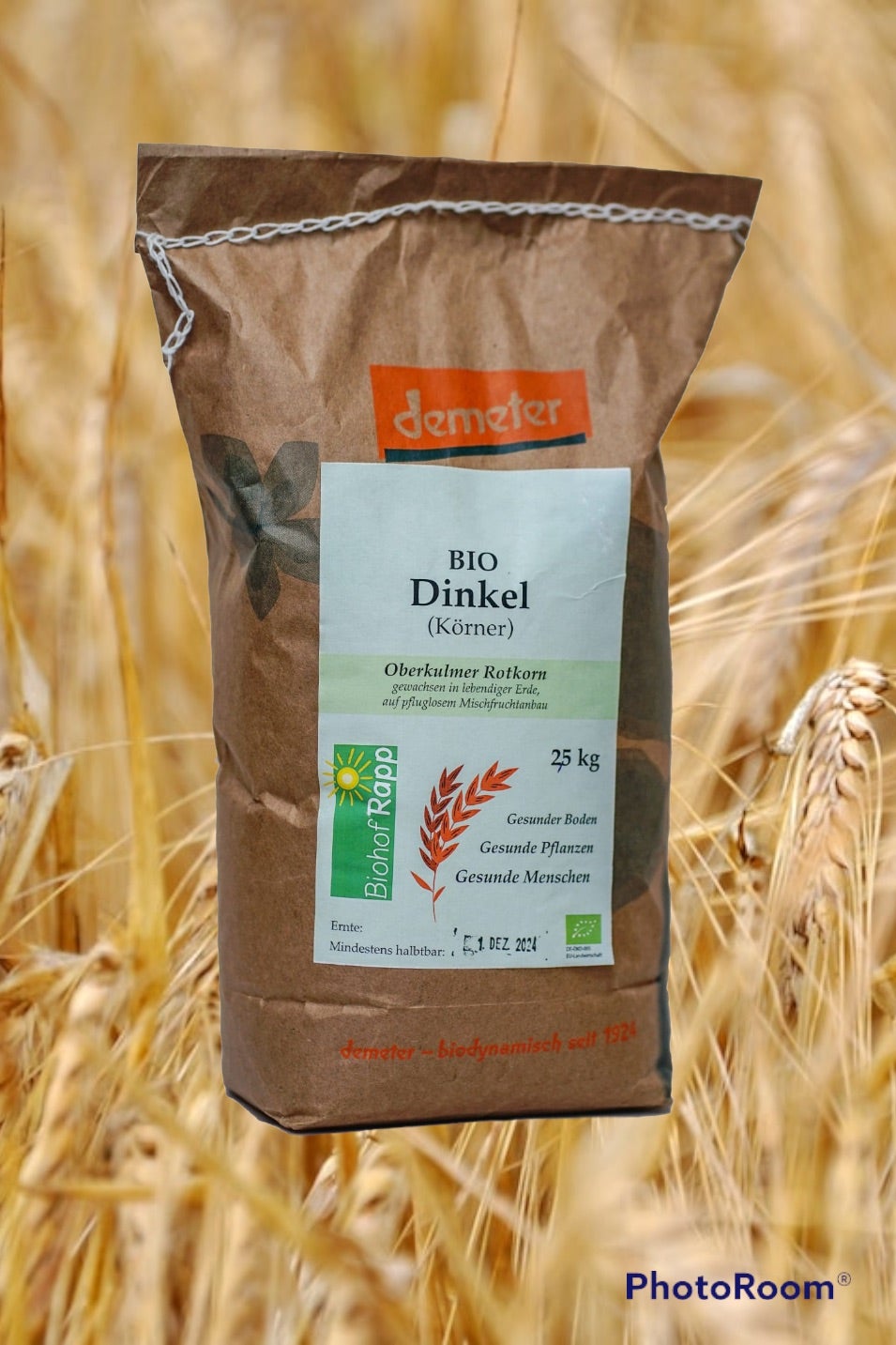 Bio-Dinkel Körner - Bio-Korn - Shop | Biohof Rapp