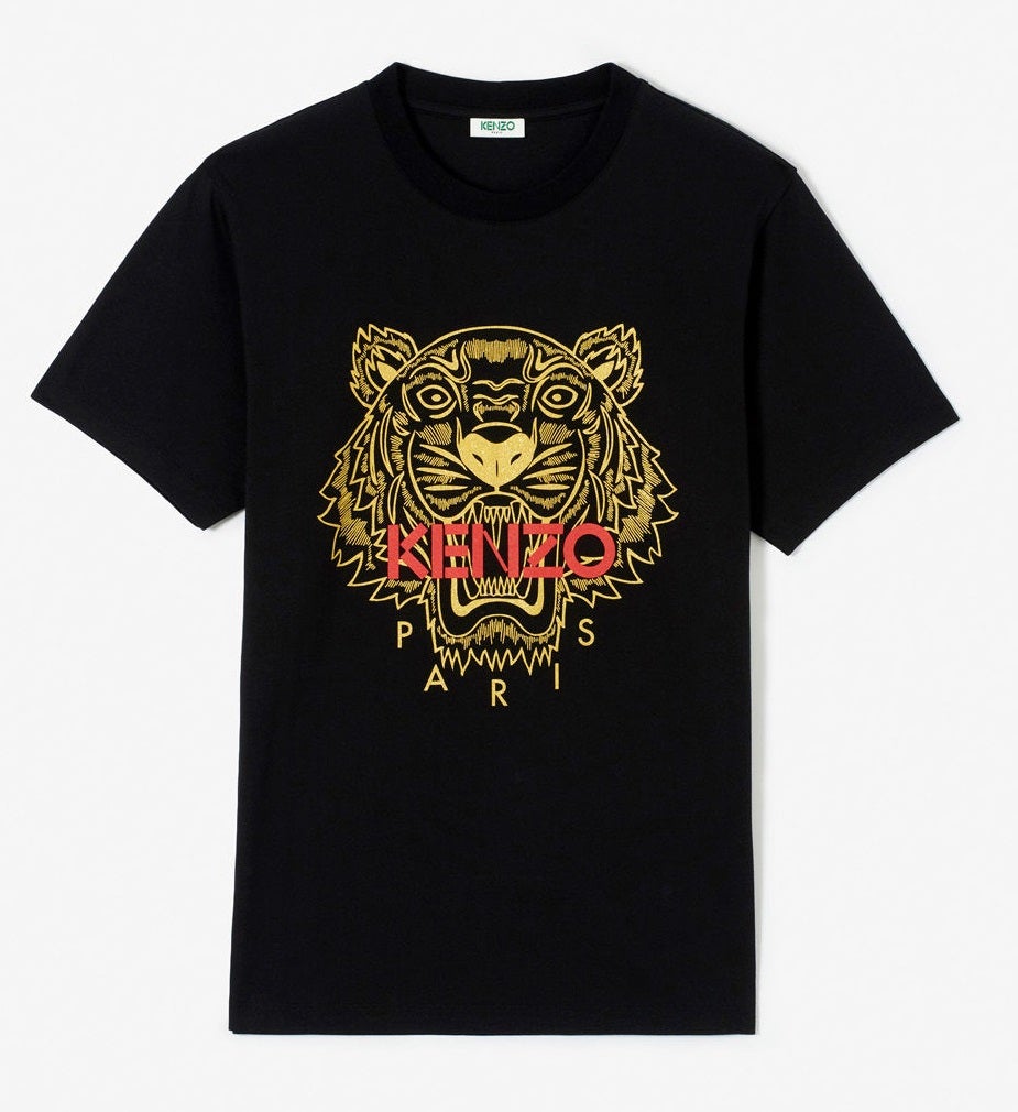 Kenzo magliette nera online