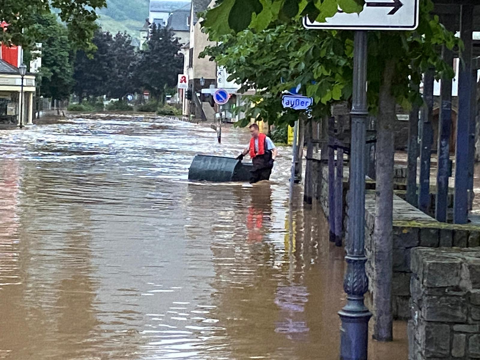 Hochwasser Bürgerinformationen Freiwillige Feuerwehr Cochem