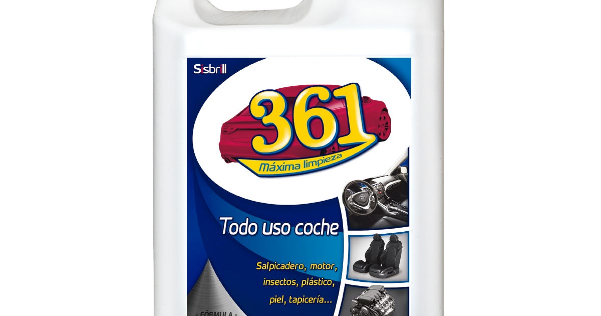 361 Limpiador Todo Uso Coche 5 Litros - Formato 5 Litros - Tienda