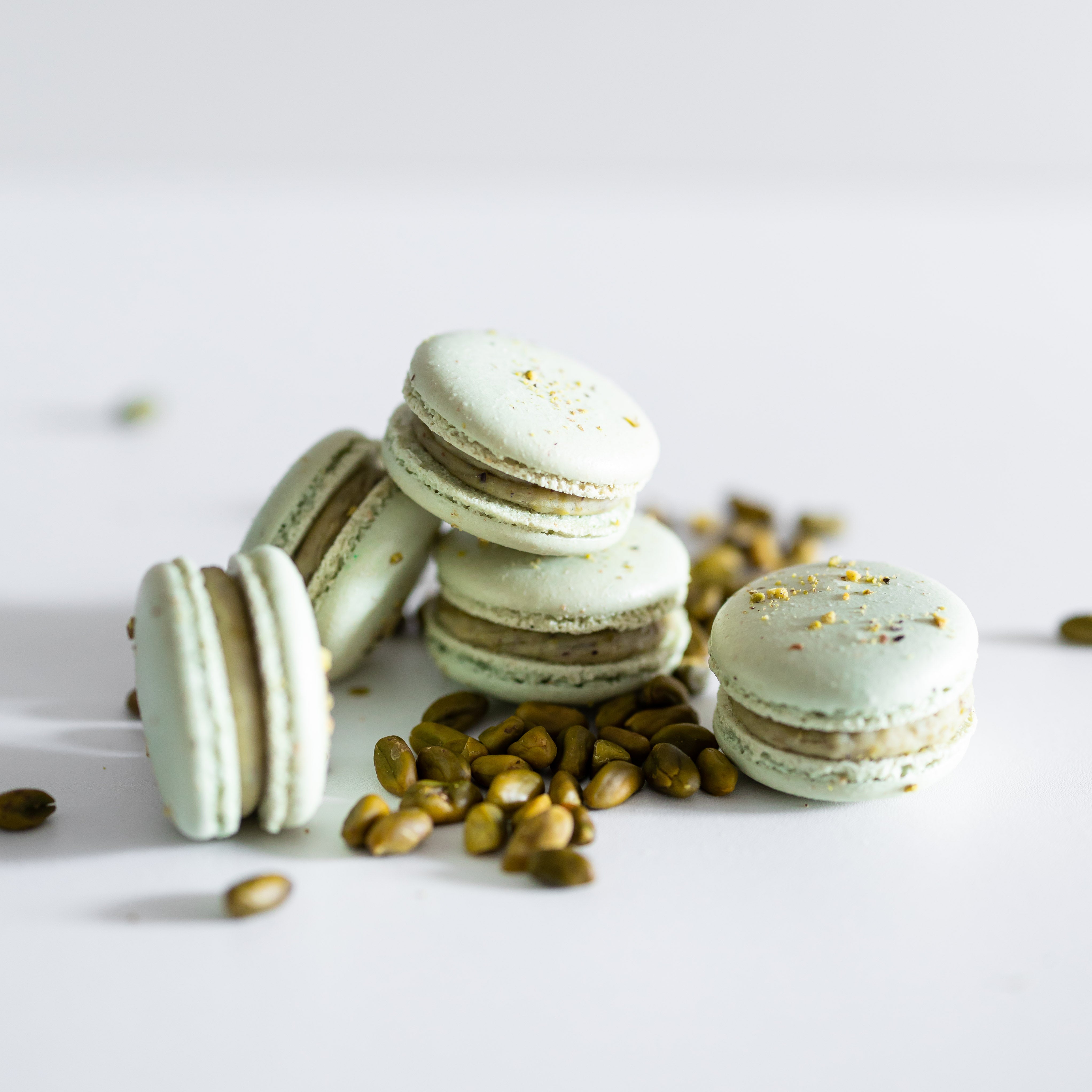 Pistazien Macarons - Macarons - Shop | Thesweetcakeside