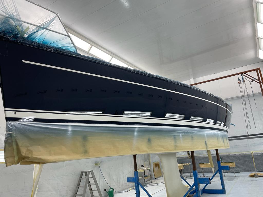 yacht painting lelystad