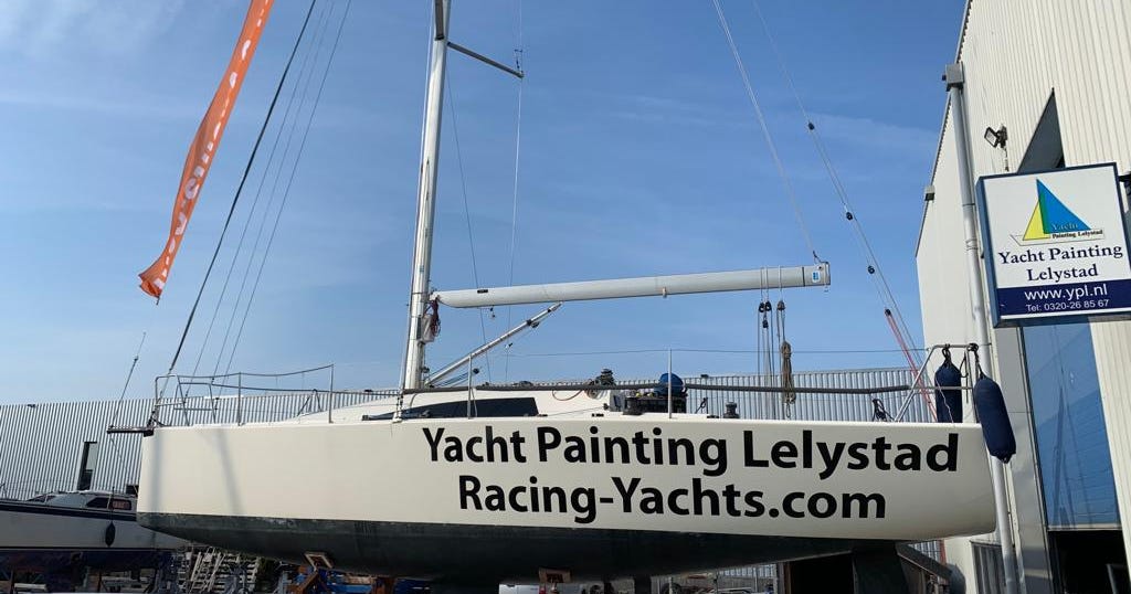 yacht painting lelystad