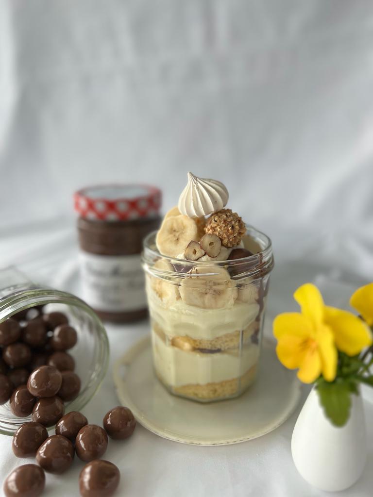 Bananenschnitte Im Glas - B - Rezepte | Nascherei Graz