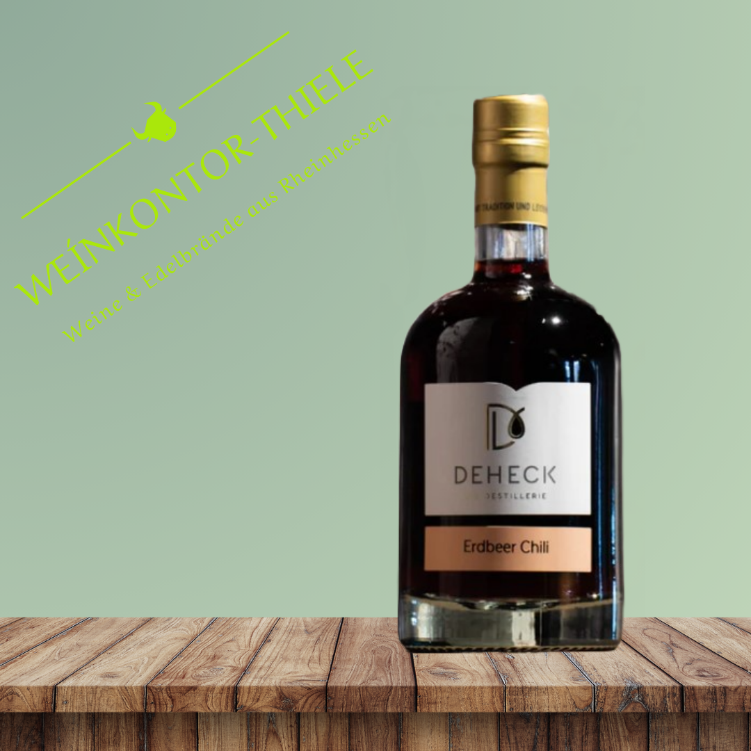 Erdbeer Chili Likör 0,5l 20%vol. - Likör - Shop | Weinkontor-Thiele