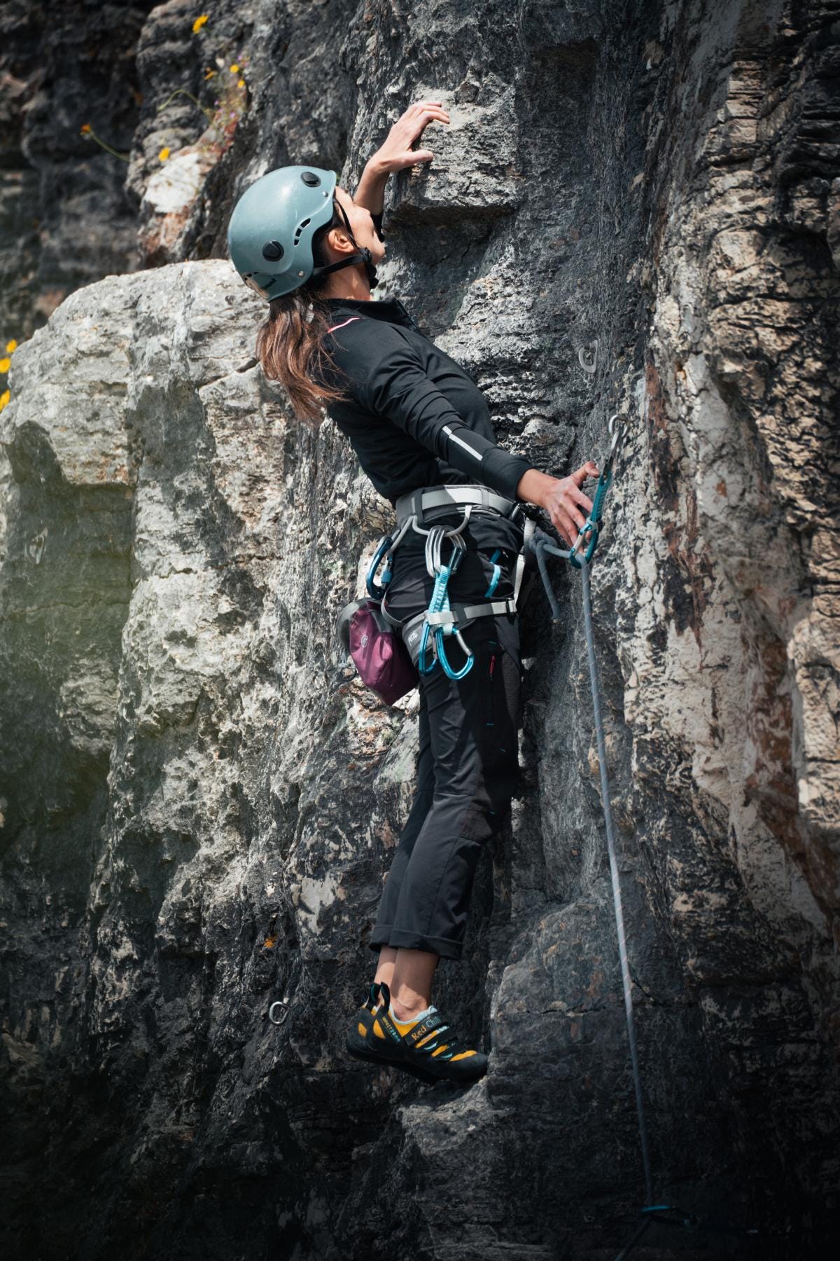 Kletterurlaub Kletterreisen Kletterkurse am Fels | exenglück