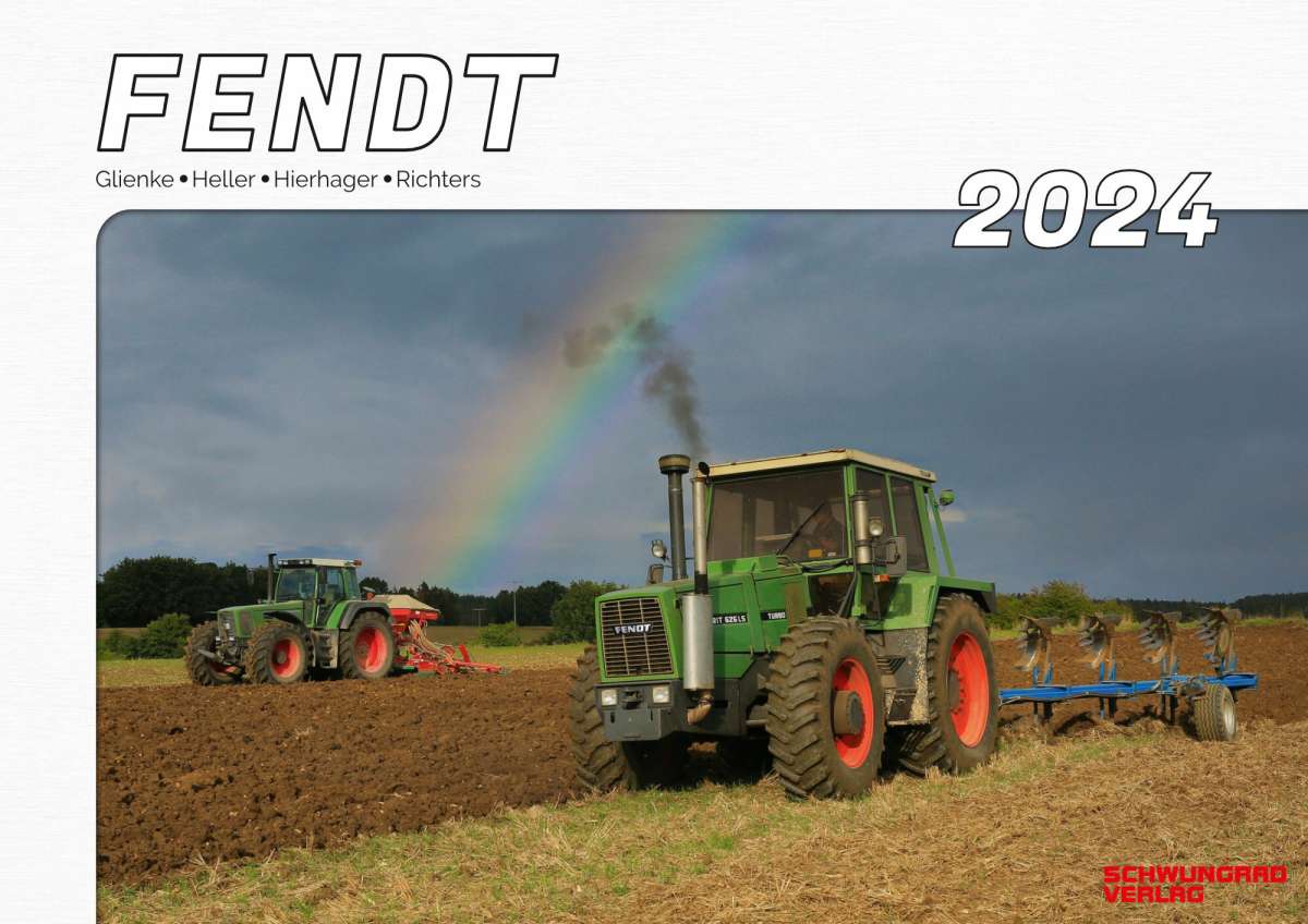 Fendt Schlepper im Einsatz Kalender 2024 - Monatskalender 2024 - Shop 