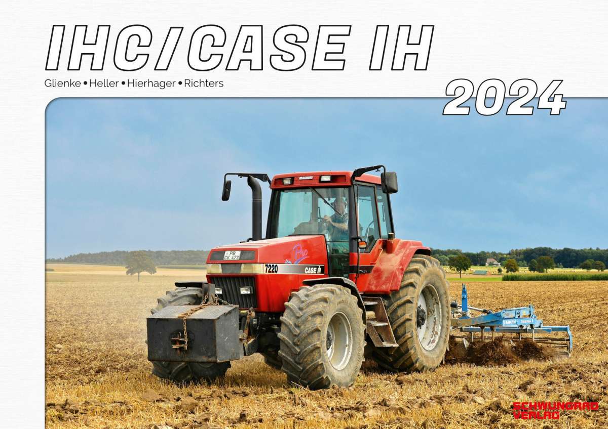 IHC/CASE IH Schlepper im Einsatz Kalender 2024 Monatskalender 2024