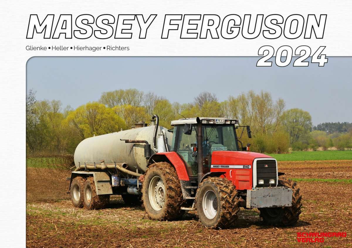 Massey Ferguson im Einsatz Kalender 2024 Monatskalender 2024 Shop