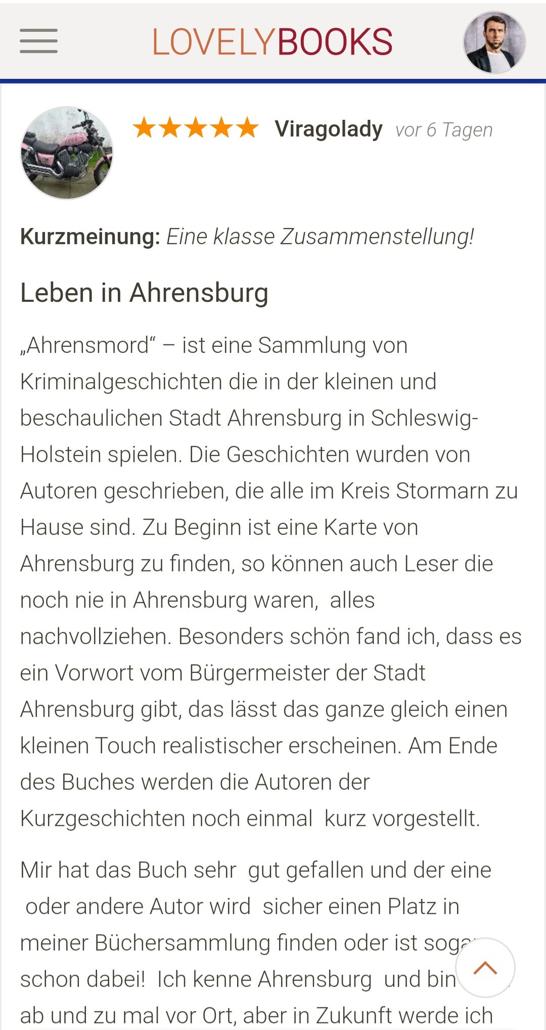 Rezensionen | Ahrensburg-Krimi