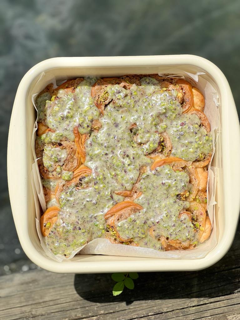 Pistazienschnecken - P - Rezepte | Nascherei Graz