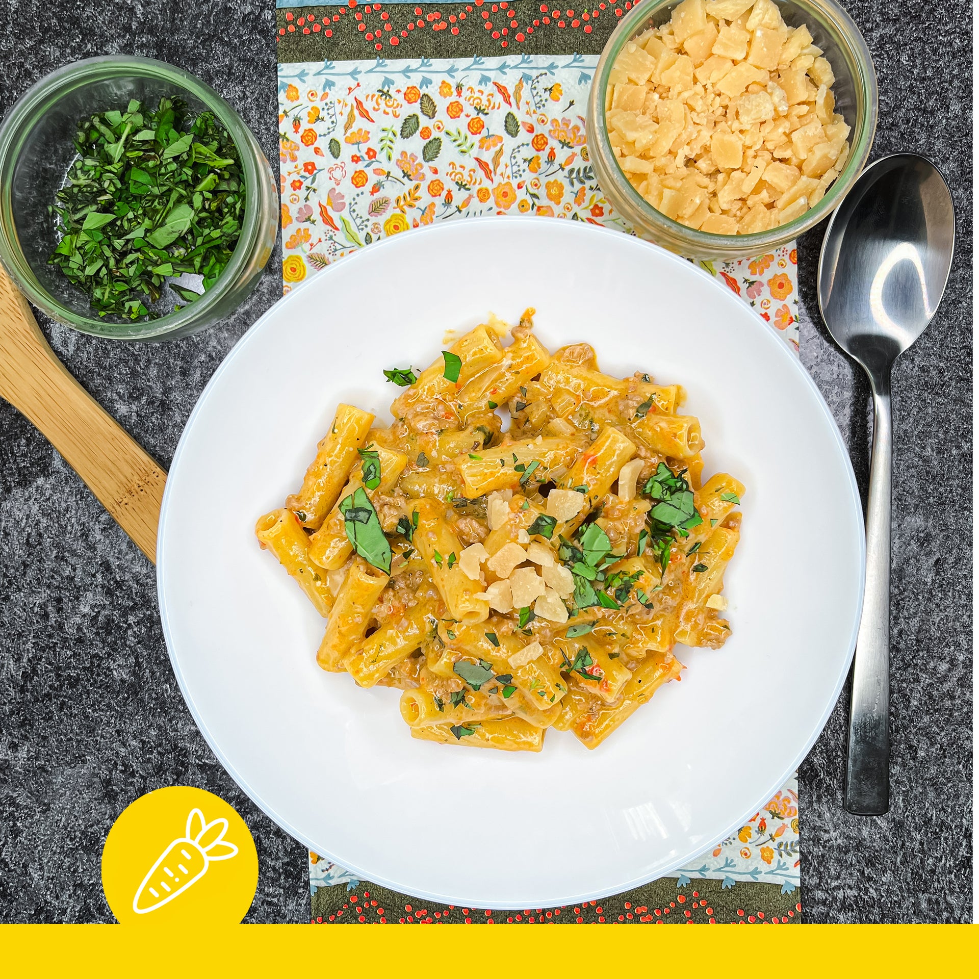 Rigatoni Pasta - Veggie | Cooks-Report.de