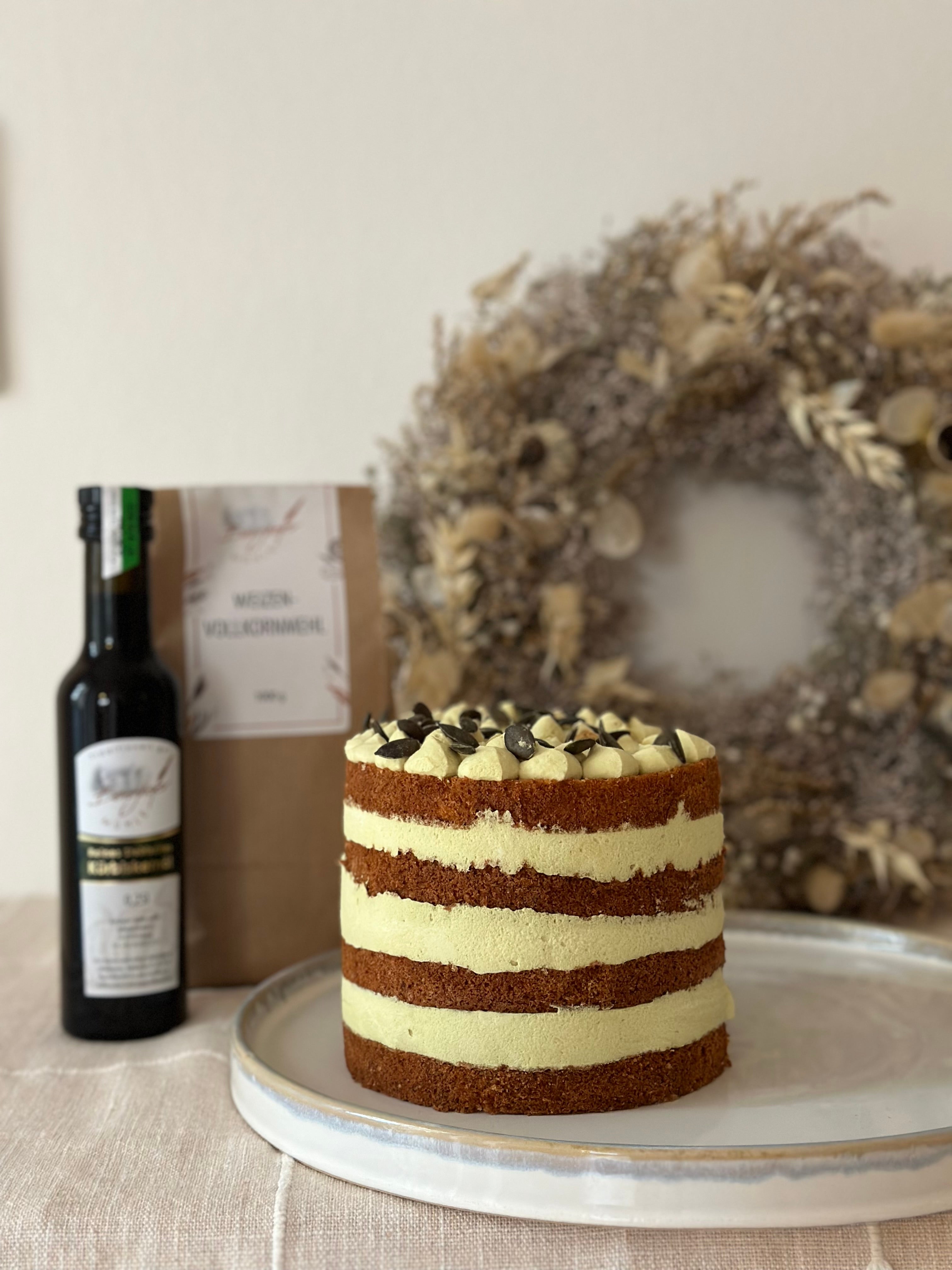 Kürbiskerntorte - K - Rezepte | Nascherei Graz